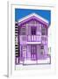 Welcome to Portugal Collection - Purple Striped House-Philippe Hugonnard-Framed Photographic Print