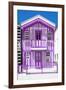 Welcome to Portugal Collection - Purple Striped House-Philippe Hugonnard-Framed Photographic Print