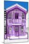 Welcome to Portugal Collection - Purple Striped House-Philippe Hugonnard-Mounted Photographic Print