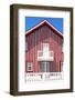 Welcome to Portugal Collection - Red and White Striped Facade-Philippe Hugonnard-Framed Photographic Print