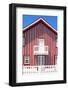 Welcome to Portugal Collection - Red and White Striped Facade-Philippe Hugonnard-Framed Photographic Print