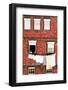 Welcome to Portugal Collection - Red Brick Facade-Philippe Hugonnard-Framed Photographic Print