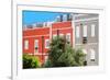 Welcome to Portugal Collection - Red Facade Lisbon-Philippe Hugonnard-Framed Photographic Print