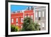 Welcome to Portugal Collection - Red Facade Lisbon-Philippe Hugonnard-Framed Photographic Print