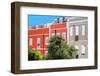 Welcome to Portugal Collection - Red Facade Lisbon-Philippe Hugonnard-Framed Photographic Print