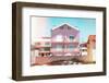 Welcome to Portugal Collection - Red Striped House II-Philippe Hugonnard-Framed Photographic Print