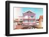 Welcome to Portugal Collection - Red Striped House II-Philippe Hugonnard-Framed Photographic Print