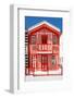 Welcome to Portugal Collection - Red Striped House-Philippe Hugonnard-Framed Photographic Print