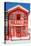 Welcome to Portugal Collection - Red Striped House-Philippe Hugonnard-Stretched Canvas