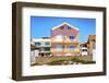 Welcome to Portugal Collection - Red Striped House-Philippe Hugonnard-Framed Photographic Print