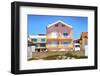 Welcome to Portugal Collection - Red Striped House-Philippe Hugonnard-Framed Photographic Print