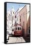 Welcome to Portugal Collection - Red Tram Lisbon II-Philippe Hugonnard-Framed Stretched Canvas