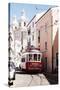 Welcome to Portugal Collection - Red Tram Lisbon II-Philippe Hugonnard-Stretched Canvas