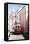 Welcome to Portugal Collection - Red Tram Lisbon II-Philippe Hugonnard-Framed Stretched Canvas