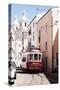 Welcome to Portugal Collection - Red Tram Lisbon II-Philippe Hugonnard-Stretched Canvas