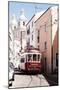 Welcome to Portugal Collection - Red Tram Lisbon II-Philippe Hugonnard-Mounted Photographic Print