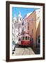 Welcome to Portugal Collection - Red Tram Lisbon-Philippe Hugonnard-Framed Photographic Print