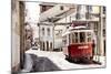 Welcome to Portugal Collection - Red Tram Old Town Lisbon II-Philippe Hugonnard-Mounted Photographic Print