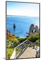 Welcome to Portugal Collection - Secret Beach in Lagos II-Philippe Hugonnard-Mounted Photographic Print