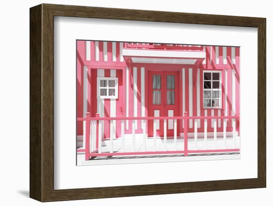 Welcome to Portugal Collection - The Pink House-Philippe Hugonnard-Framed Photographic Print