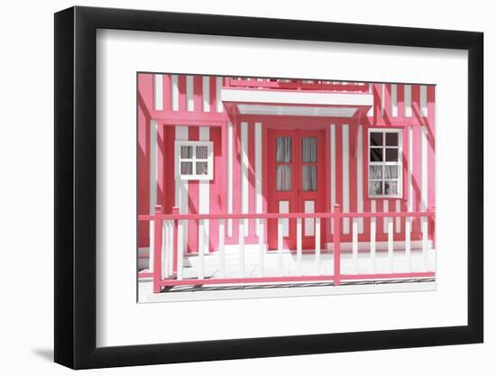 Welcome to Portugal Collection - The Pink House-Philippe Hugonnard-Framed Photographic Print