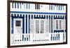 Welcome to Portugal Collection - Traditional Blue Striped Facade-Philippe Hugonnard-Framed Photographic Print