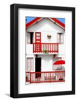 Welcome to Portugal Collection - Traditional Houses in Costa Nova-Philippe Hugonnard-Framed Photographic Print