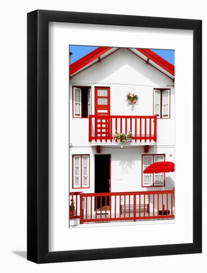 Welcome to Portugal Collection - Traditional Houses in Costa Nova-Philippe Hugonnard-Framed Photographic Print