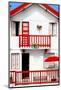 Welcome to Portugal Collection - Traditional Houses in Costa Nova-Philippe Hugonnard-Mounted Photographic Print