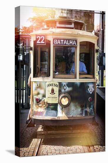 Welcome to Portugal Collection - Tram in Porto-Philippe Hugonnard-Stretched Canvas