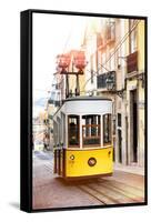 Welcome to Portugal Collection - Tramway Bica III-Philippe Hugonnard-Framed Stretched Canvas