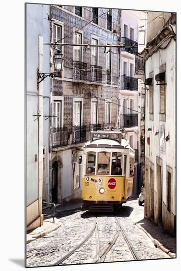 Welcome to Portugal Collection - Vintage Lisbon Tram 28 II-Philippe Hugonnard-Mounted Photographic Print