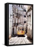 Welcome to Portugal Collection - Vintage Lisbon Tram 28 II-Philippe Hugonnard-Framed Stretched Canvas