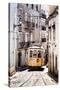 Welcome to Portugal Collection - Vintage Lisbon Tram 28 II-Philippe Hugonnard-Stretched Canvas