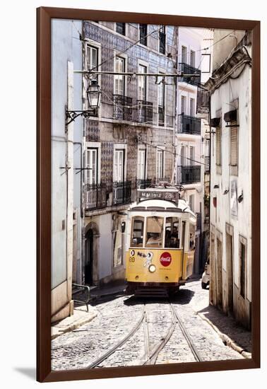 Welcome to Portugal Collection - Vintage Lisbon Tram 28 II-Philippe Hugonnard-Framed Photographic Print