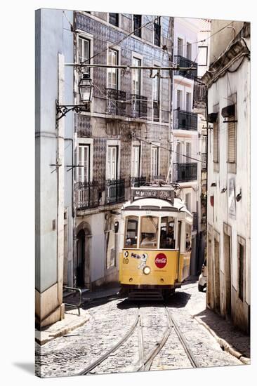 Welcome to Portugal Collection - Vintage Lisbon Tram 28 II-Philippe Hugonnard-Stretched Canvas