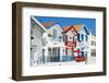 Welcome to Portugal Collection - White Beach Houses in Costa Nova-Philippe Hugonnard-Framed Photographic Print