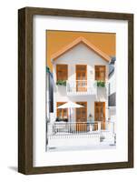 Welcome to Portugal Collection - White House and Orange Windows-Philippe Hugonnard-Framed Photographic Print