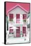 Welcome to Portugal Collection - White House and Pink Windows-Philippe Hugonnard-Framed Stretched Canvas