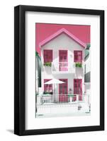 Welcome to Portugal Collection - White House and Pink Windows-Philippe Hugonnard-Framed Photographic Print