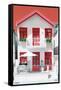 Welcome to Portugal Collection - White House and Red Windows-Philippe Hugonnard-Framed Stretched Canvas