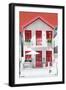 Welcome to Portugal Collection - White House and Red Windows-Philippe Hugonnard-Framed Premium Photographic Print