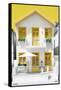 Welcome to Portugal Collection - White House and Yellow Windows-Philippe Hugonnard-Framed Stretched Canvas