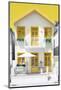 Welcome to Portugal Collection - White House and Yellow Windows-Philippe Hugonnard-Mounted Photographic Print