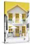 Welcome to Portugal Collection - White House and Yellow Windows-Philippe Hugonnard-Stretched Canvas