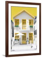 Welcome to Portugal Collection - White House and Yellow Windows-Philippe Hugonnard-Framed Photographic Print