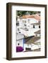 Welcome to Portugal Collection - White Houses Obidos II-Philippe Hugonnard-Framed Photographic Print