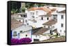 Welcome to Portugal Collection - White Houses Obidos-Philippe Hugonnard-Framed Stretched Canvas