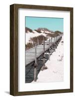 Welcome to Portugal Collection - Wooden Pier on the Beach II-Philippe Hugonnard-Framed Photographic Print