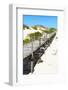 Welcome to Portugal Collection - Wooden Pier on the Beach-Philippe Hugonnard-Framed Photographic Print